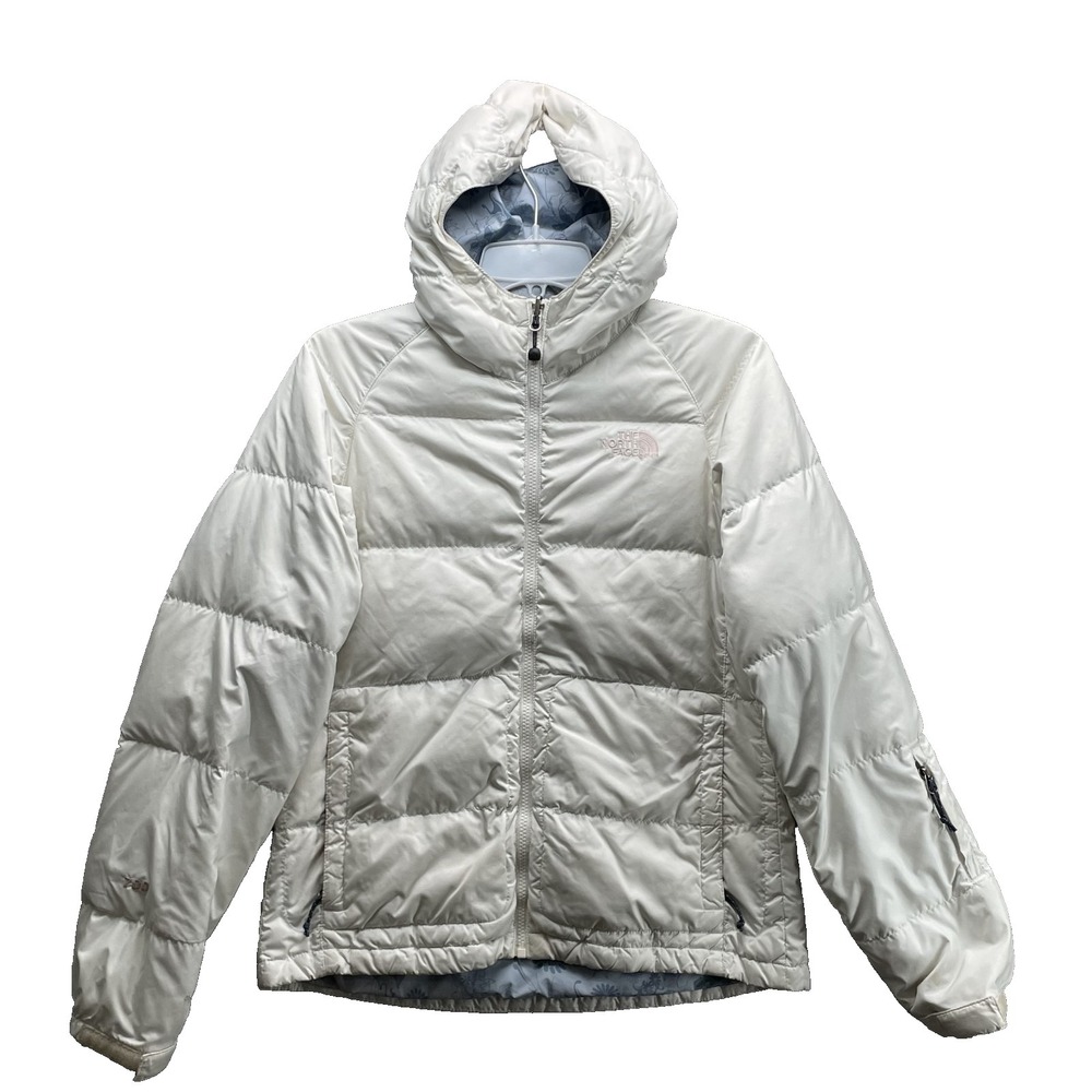 North Face Goose Down Puffer Jacket Women's Medium Winter Gorpcore Y2k Camp Snow